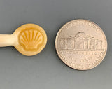 Leonardo Lampwork Scallop Shell Imprinter